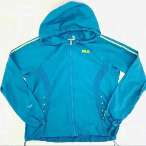 Fila Running 3M packable full zip nylon jacket